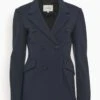 DOROTHEE SCHUMACHER Emotional Essence Jacket In Dark Navy 1 DOROTHEE SCHUMACHER Emotional Essence Jacket In Dark Navy -DOROTHE Clothing Shop 014d864700aada9ed623cba65438127b