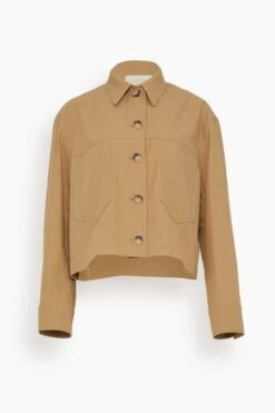 Vanessa Bruno Barnabe Jacket In Beige