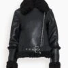 Charleston Sherpa Moto Jacket In Black 1 Charleston Sherpa Moto Jacket In Black -DOROTHE Clothing Shop 0a904b4a99771eb82d59b36867b6054d