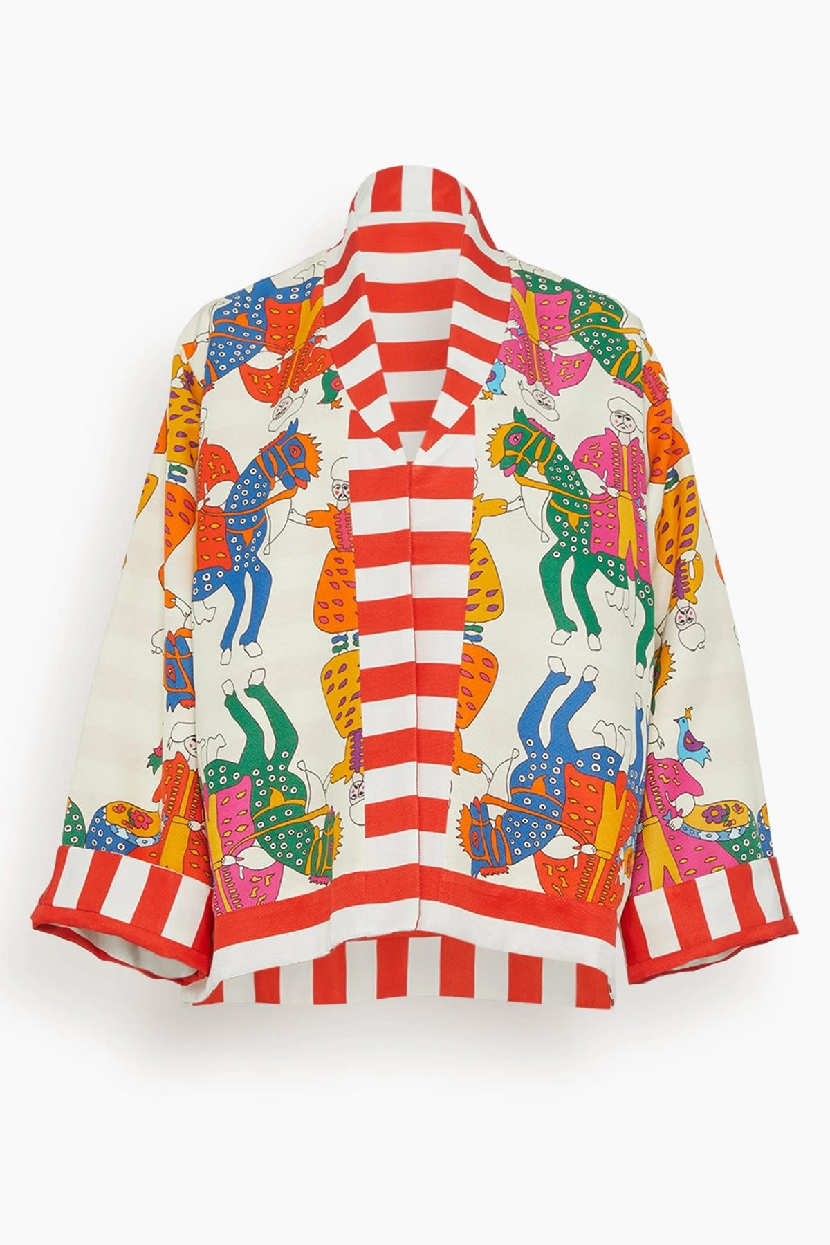 Tina New Kimono Jacket In Mythos White 3 Tina New Kimono Jacket In Mythos White