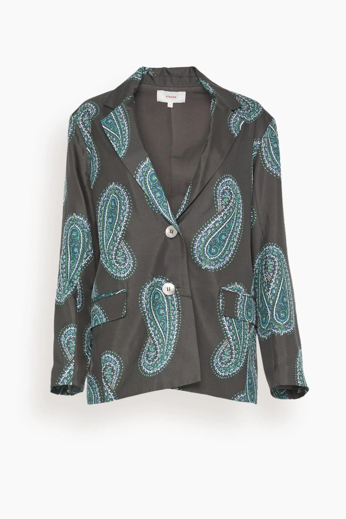 Rowe Blazer In Black Paisley 3 Rowe Blazer In Black Paisley