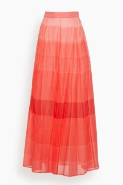 Laetitia Skirt In Pink Rainbow