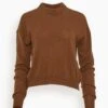 ALLUDE RD Sweater In Brown -DOROTHE Clothing Shop 244258acd301de6e12e1d014c34efb7e