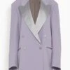 Dries Van Noten Bliss Tuxedo Jacket In Lilac -DOROTHE Clothing Shop 248e5f964feebfbd18dec300ee8377d6