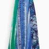 Hand-Batik Mixed Print Silk A-Line Long Skirt In Multicolor 1 Hand-Batik Mixed Print Silk A-Line Long Skirt In Multicolor -DOROTHE Clothing Shop 261d3325310f6ddcd7dda3f8f99054f9