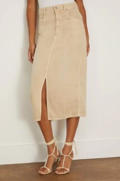 Tilauria Midi Skirt In Ecru -DOROTHE Clothing Shop 268188 2