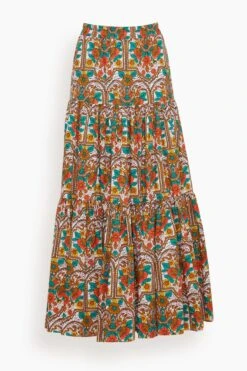 Big Skirt In Corte White