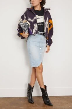 Mackensy Jacket In Dark Purple 7 Mackensy Jacket In Dark Purple -DOROTHE Clothing Shop 290577 1