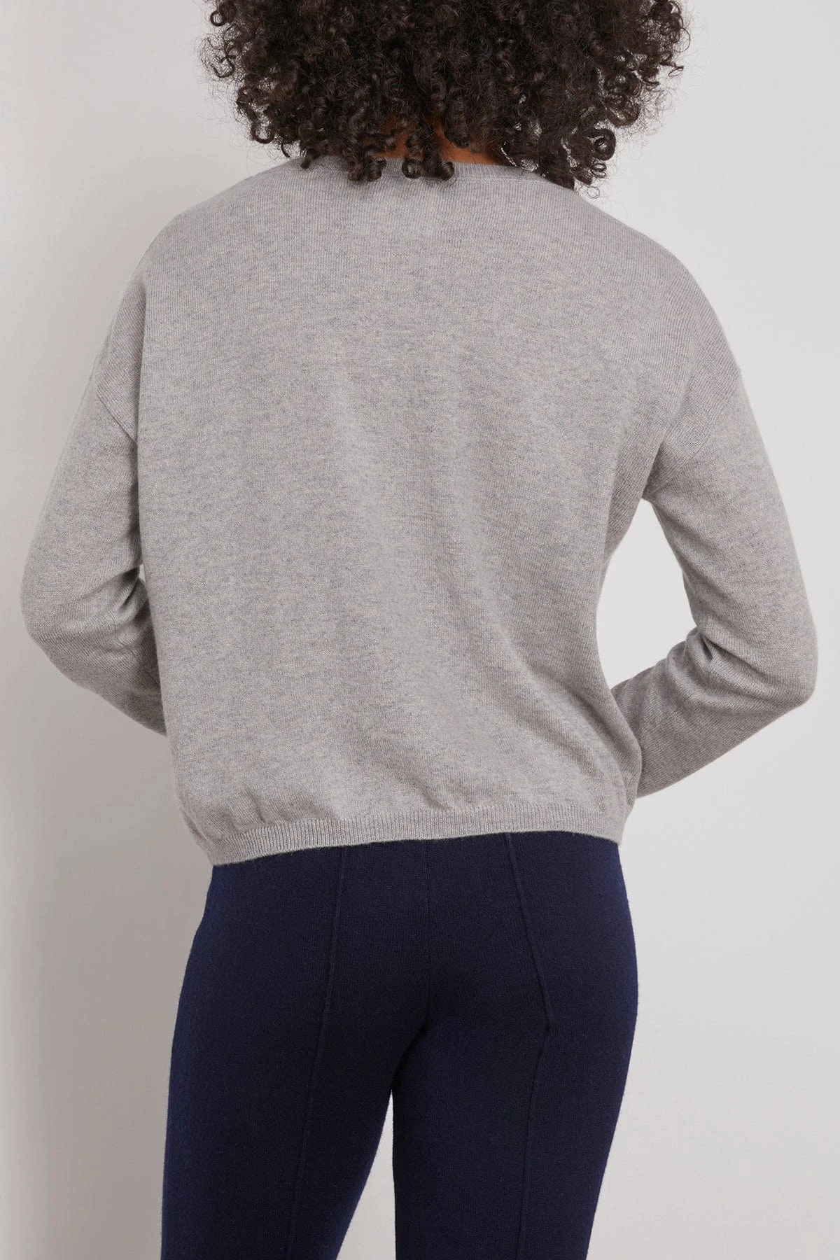 Abby Cardigan In Dove Grey 6 Abby Cardigan In Dove Grey - Image 4