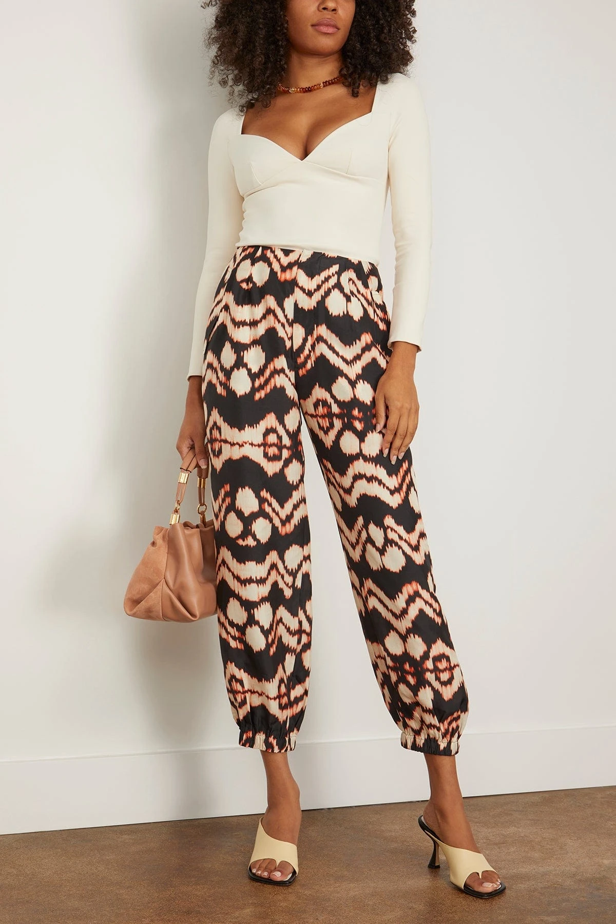 ULLA JOHNSON Lucinda Pant In Obsidian 4 ULLA JOHNSON Lucinda Pant In Obsidian - Image 2