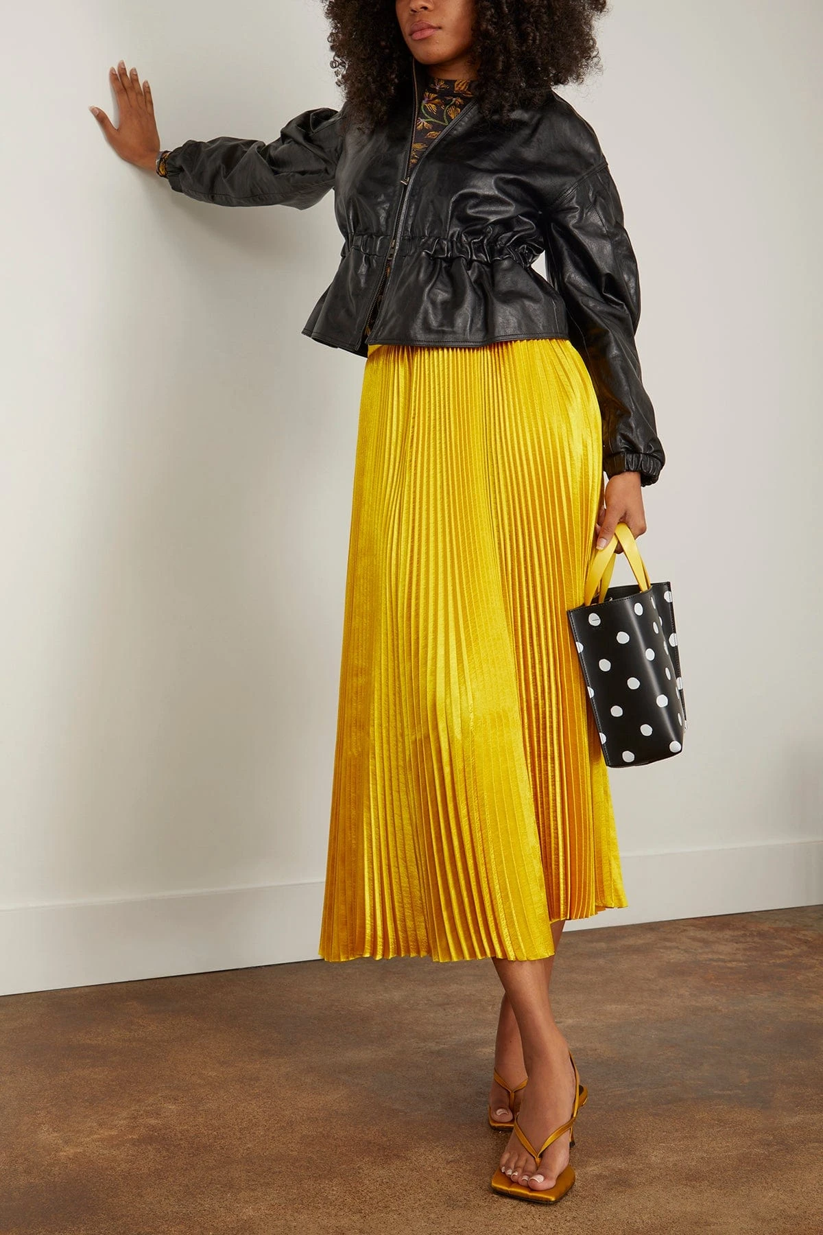 ULLA JOHNSON Rami Skirt In Sunsprite 4 ULLA JOHNSON Rami Skirt In Sunsprite - Image 2