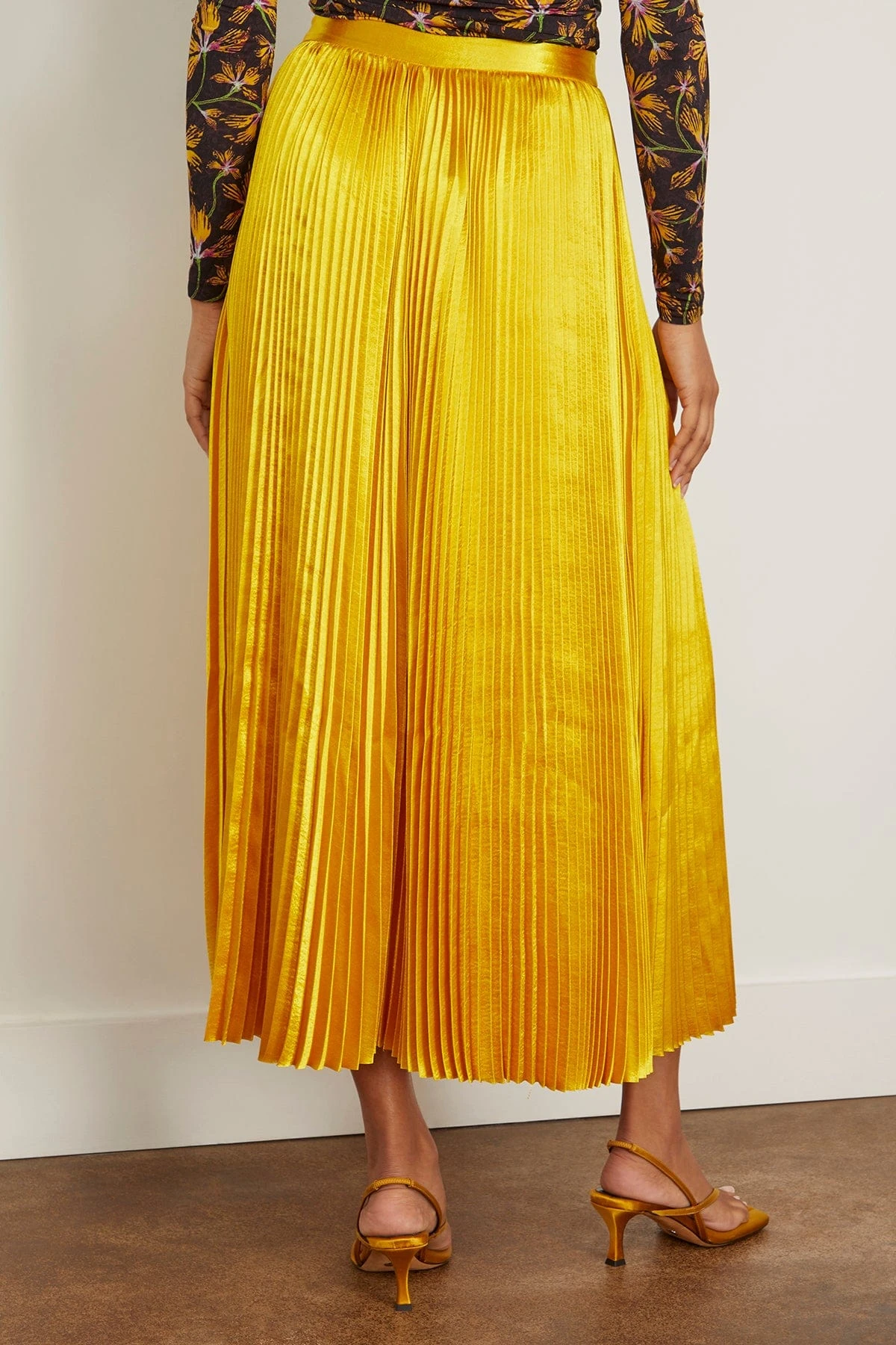 ULLA JOHNSON Rami Skirt In Sunsprite 6 ULLA JOHNSON Rami Skirt In Sunsprite - Image 4