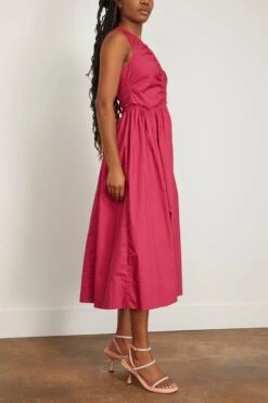 ULLA JOHNSON Mimi Dress In Rosebud -DOROTHE Clothing Shop 297443 2