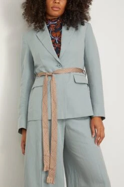 ULLA JOHNSON Ellery Jacket In Agave 8 ULLA JOHNSON Ellery Jacket In Agave -DOROTHE Clothing Shop 297540 2