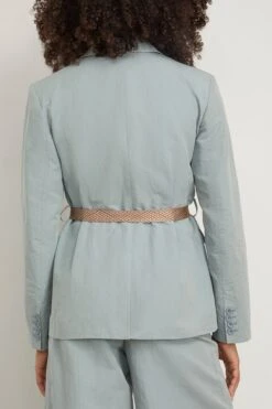 ULLA JOHNSON Ellery Jacket In Agave 9 ULLA JOHNSON Ellery Jacket In Agave -DOROTHE Clothing Shop 297540 3