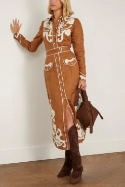 Ruby Skirt In Tobacco -DOROTHE Clothing Shop 297680 1