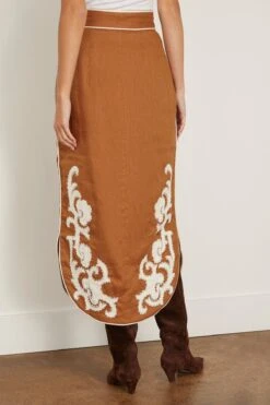 Ruby Skirt In Tobacco -DOROTHE Clothing Shop 297680 3