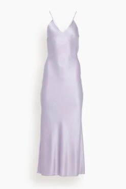 Geneva Silk Gown In Prism