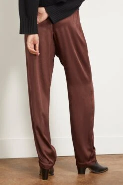 Bianca Pant In Chocolate -DOROTHE Clothing Shop 300618 3