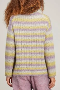 Samsoe Samsoe Jeni Crew Neck Sweater In Multicolor -DOROTHE Clothing Shop 300869 3