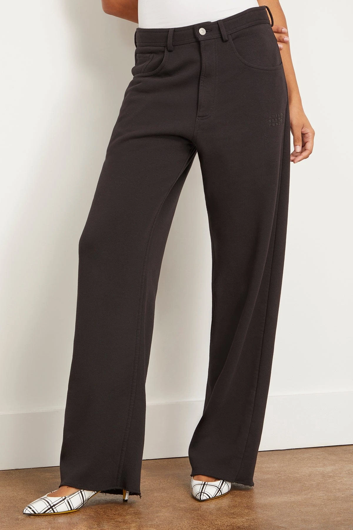 MM6 Maison Margiela 5 Pocket Pants In Black 5 MM6 Maison Margiela 5 Pocket Pants In Black - Image 3