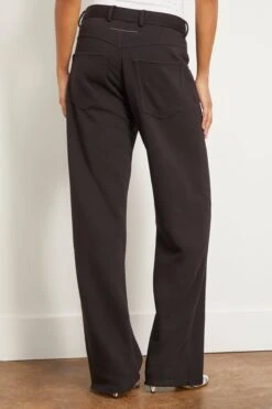 MM6 Maison Margiela 5 Pocket Pants In Black 9 MM6 Maison Margiela 5 Pocket Pants In Black -DOROTHE Clothing Shop 307534 3