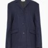 Senja Blazer In Navy Stripes 2 Senja Blazer In Navy Stripes -DOROTHE Clothing Shop 352517b076acda2b3ed43cf16d3e2432