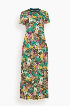 Sporty Swing Dress In Temples