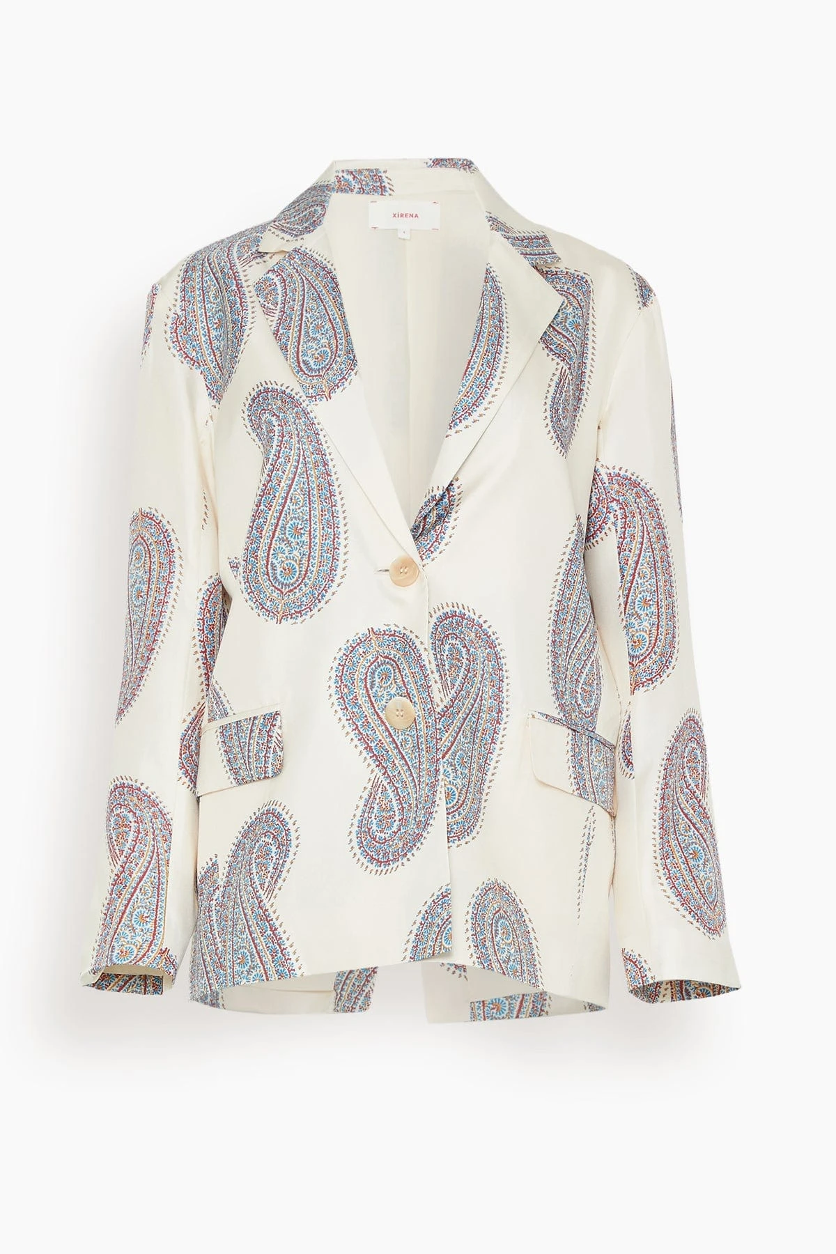 Rowe Blazer In Ivory Paisley 3 Rowe Blazer In Ivory Paisley