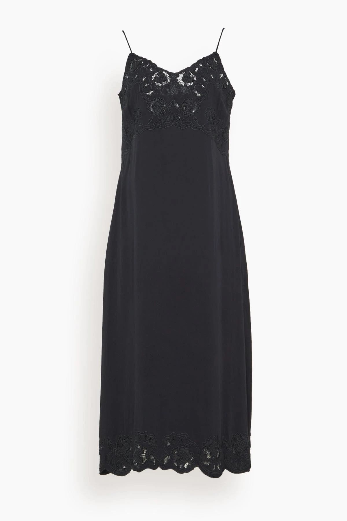 SEA Baylin Lace Slip Dress In Black 3 SEA Baylin Lace Slip Dress In Black