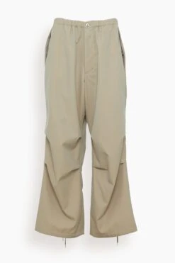 The Over Pants In Sand Beige