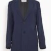 Two Buttons Jacket In Night Blue 1 Two Buttons Jacket In Night Blue -DOROTHE Clothing Shop 4c12cc0d8fe5d8eef28d2564b4968b17