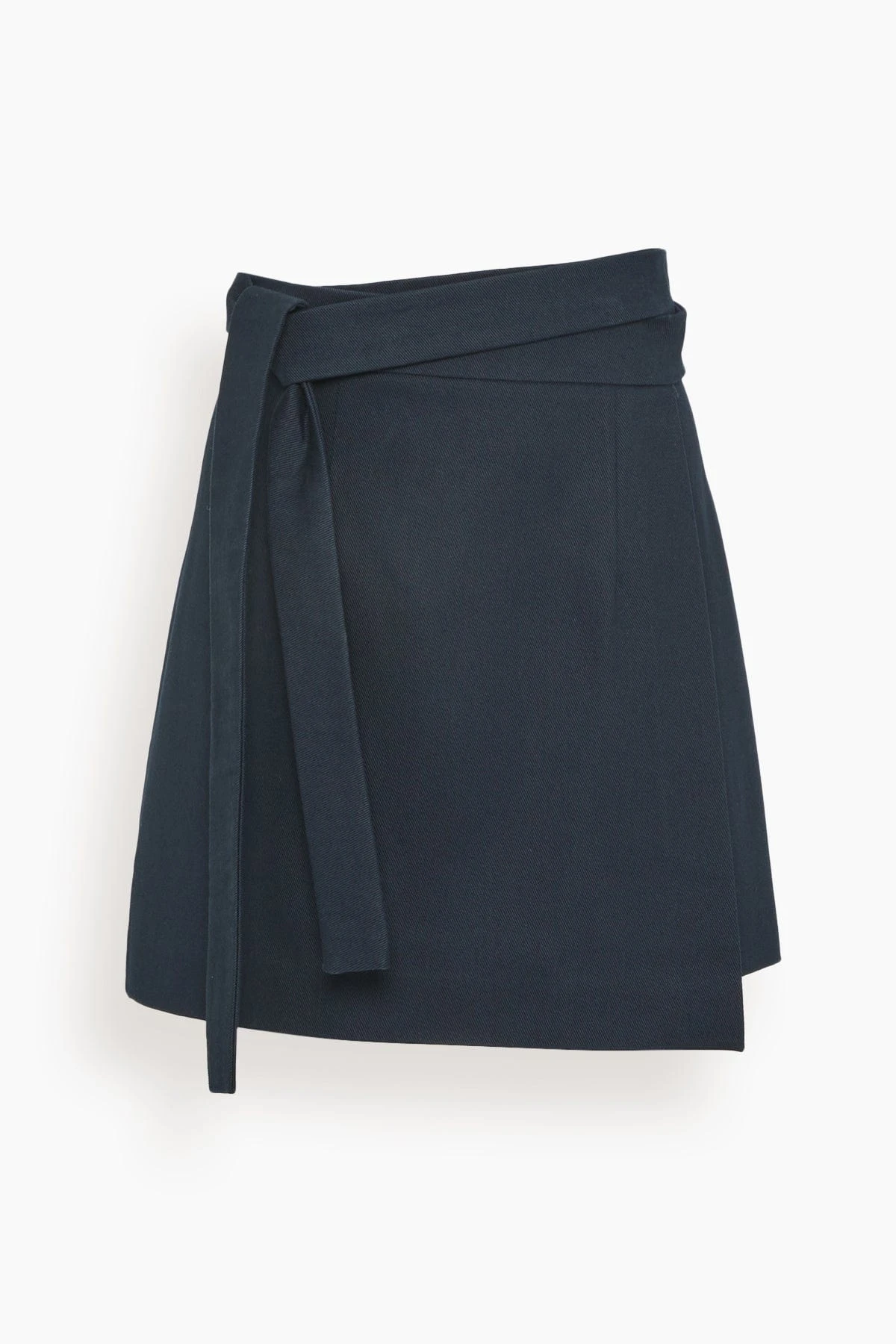 Wrap Skirt In Blu Navy 3 Wrap Skirt In Blu Navy
