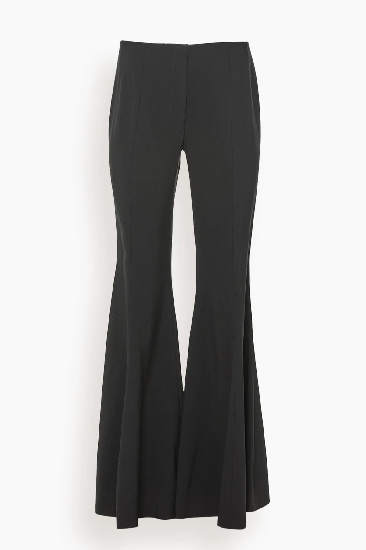 PROENZA SCHOULER Viscose Suiting Wide Leg Pants In Black 3 PROENZA SCHOULER Viscose Suiting Wide Leg Pants In Black