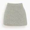 Chloe Boucle Skirt In Grey -DOROTHE Clothing Shop 6294a82f865dd07e1020bb21c22f51b7