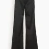 FORTE_FORTE Stretch Duchesse Wide Leg Pant In Noir -DOROTHE Clothing Shop 6c9b1127c9ed9b4d6cc141ff33738cb7