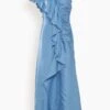 ULLA JOHNSON Lali Dress In River -DOROTHE Clothing Shop 6d3a31445a8d0c1c0106ccc0f3a3869c