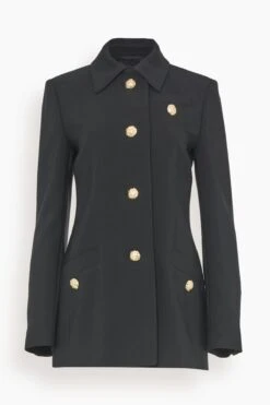 PROENZA SCHOULER Viscose Suiting Relaxed Blazer In Black