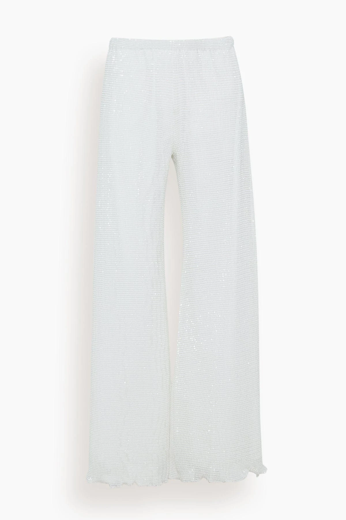 Wide Leg Pull On Pant In White 3 Wide Leg Pull On Pant In White