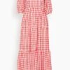 Gianna Tie Back Maxi Dress In Red Gingham 1 Gianna Tie Back Maxi Dress In Red Gingham -DOROTHE Clothing Shop 705c72a50c41fef3037578df57c03bce
