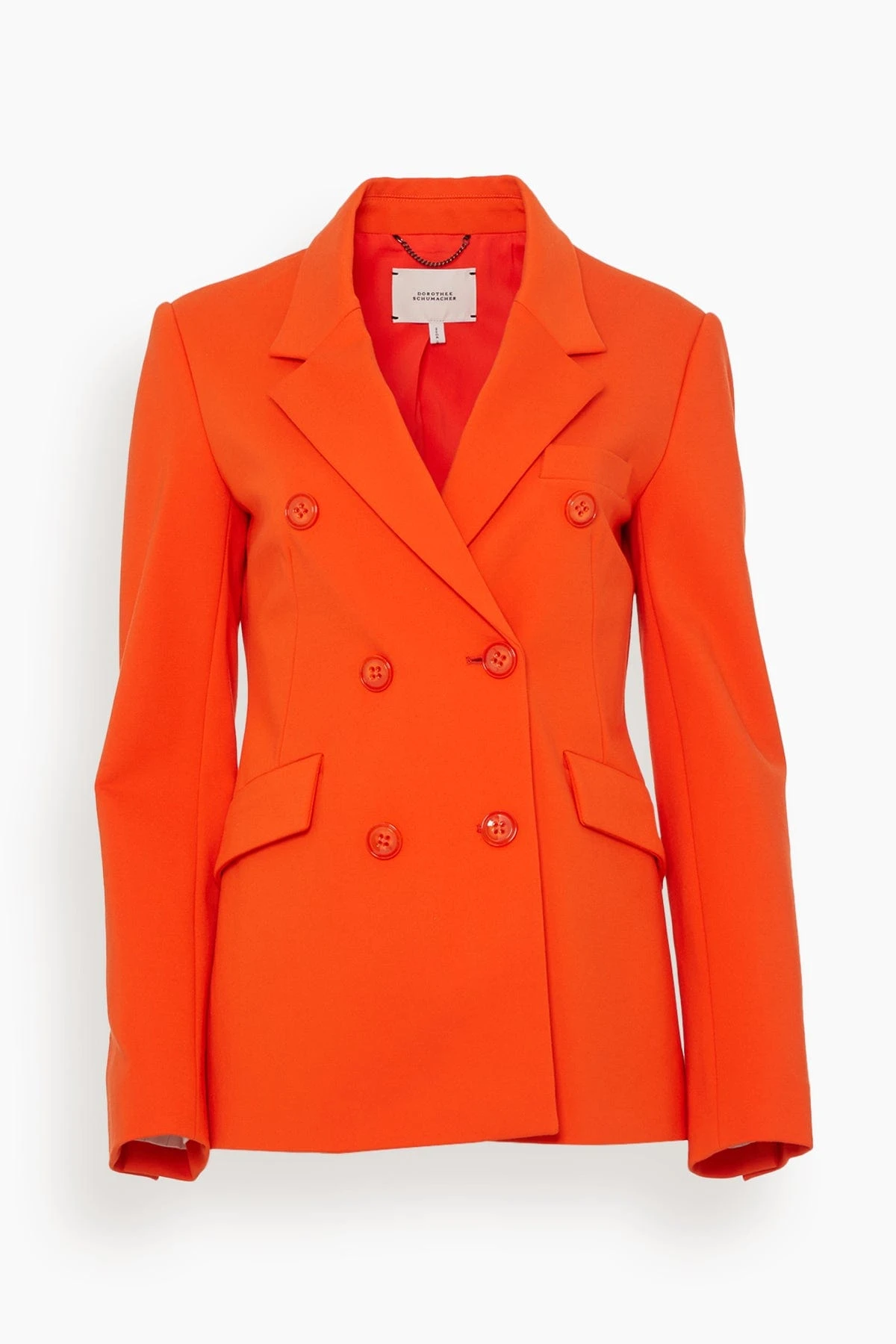 DOROTHEE SCHUMACHER Emotional Essence Jacket In Spiced Orange 3 DOROTHEE SCHUMACHER Emotional Essence Jacket In Spiced Orange