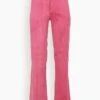 Baggy Lowrise Trouser In Hot Pink