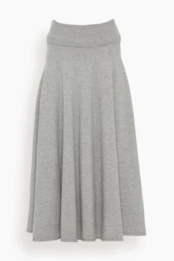 Twirl Skirt In Grey