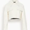 Boxy Heavy Leather Jacket In White 2 Boxy Heavy Leather Jacket In White -DOROTHE Clothing Shop 7c5ca02d896d79638085e049de63c807