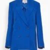 DOROTHEE SCHUMACHER Summer Cruise Jacket In Royal Blue 2 DOROTHEE SCHUMACHER Summer Cruise Jacket In Royal Blue -DOROTHE Clothing Shop 8c07dc2112481e4f89626fecac572ff5