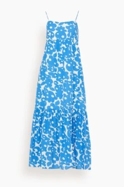 Fae Dress In Blue Curls