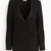 Tuxedo Blazer In Black 1 Tuxedo Blazer In Black -DOROTHE Clothing Shop 96f282301ee9c87b8f30d4e17ce4bf29