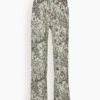 Golden Goose Crepe Viscose Jogging Pant In Bone White/Black -DOROTHE Clothing Shop 9b18e2109499816c65bfb2aa8ce2535f