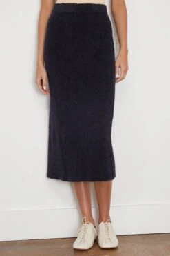 Kophie Skirt In Dark Navy 8 Kophie Skirt In Dark Navy -DOROTHE Clothing Shop ChristianWijnants KophieSkirtinDarkNavy 2