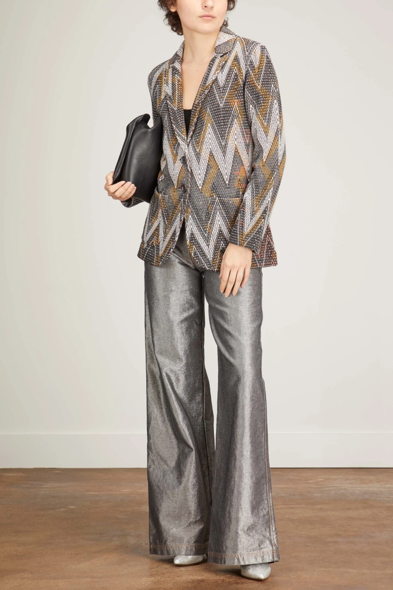 Missoni Textured Chevron Jacket In Multicolor 4 Missoni Textured Chevron Jacket In Multicolor - Image 2